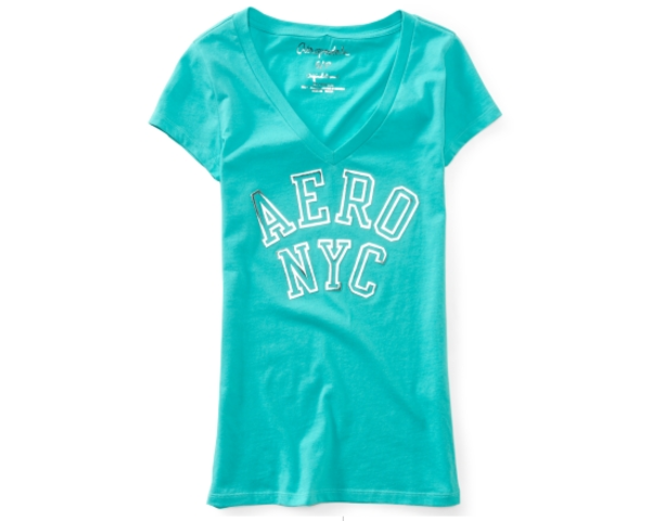 Lote de 20 Playeras Dama Aeropostale ::